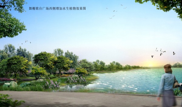 徐圩云湖景观图